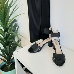 Ankle Strap Short Heels